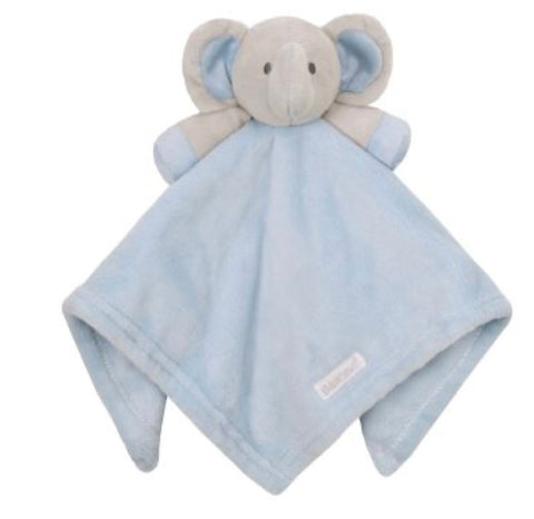 Soft Touch Blue Baby Elephant Comforter