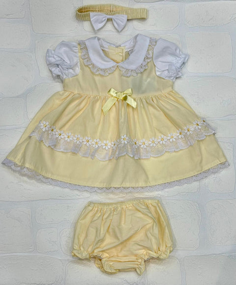 Baby Girl Lemon Dress Set