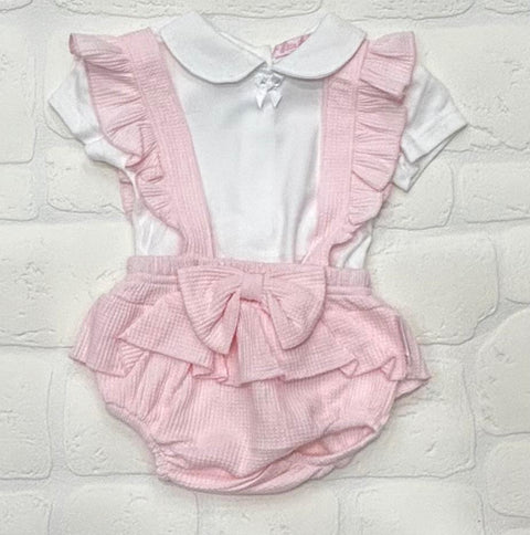 Baby Girls Pink Jam Pant Set