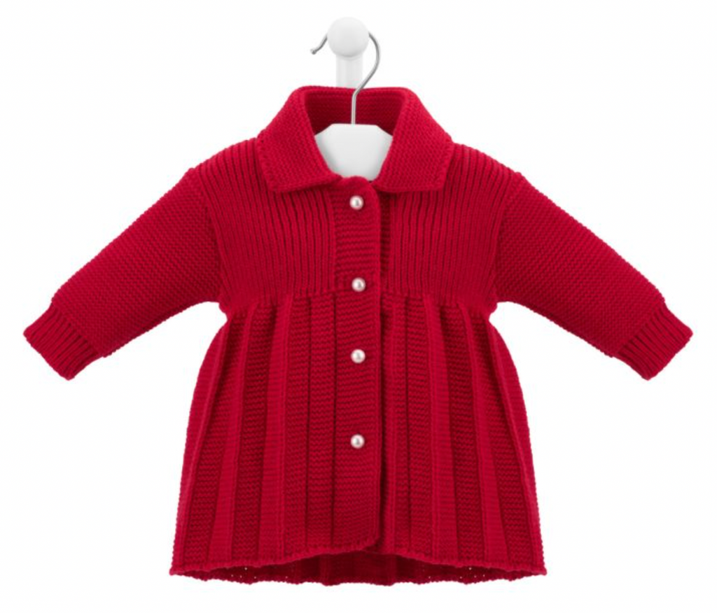 Dandelion Baby Girl Red Cardigan Marabellas Boutique
