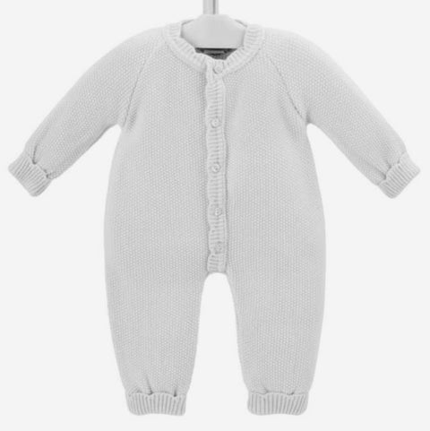 Dandelion Knitted White  Babygrow