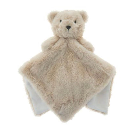 Soft Touch Beige Baby Teddy Comforter
