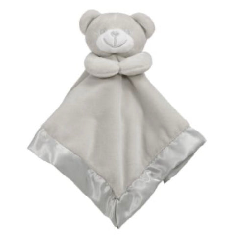 Soft Touch Grey Teddy  Comforter
