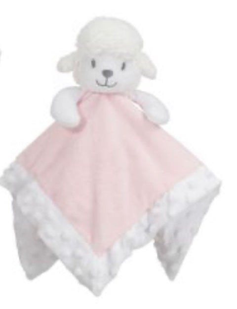 Soft Touch Pink Baby Lamb Comforter
