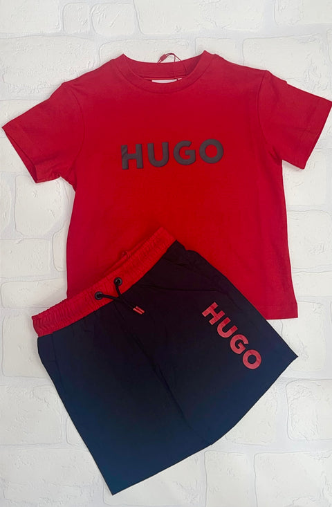 Hugo Boys Red Set
