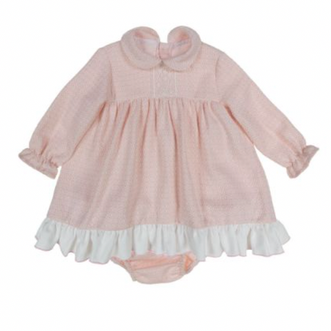 Lor Miral Pink Baby Dress