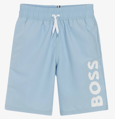 Hugo Boss Light Blue Shorts