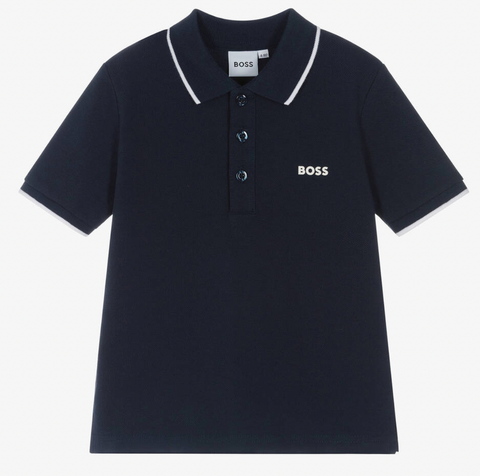Hugo Boss Navy Polo Shirt