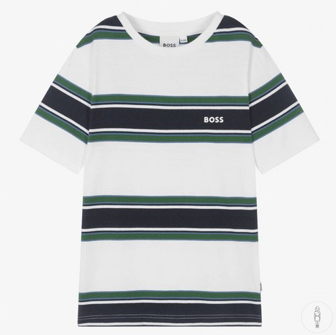 Hugo Boss Stripe Tee Shirt