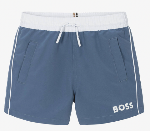 Hugo Boss Blue Slate Shorts