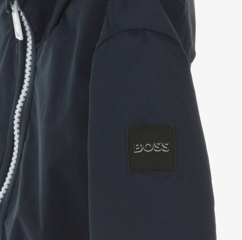 Hugo Boss Navy Windbreaker Jacket