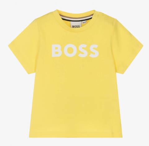 Hugo Boss Yellow Baby Top
