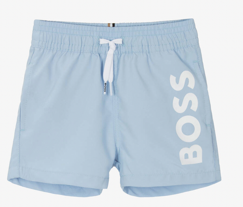 Hugo Boss Pale Blue Baby Shorts
