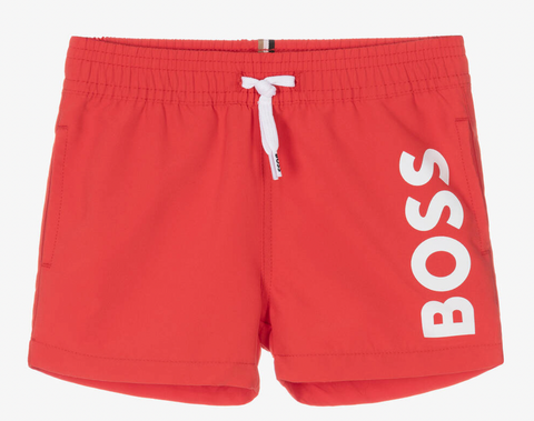 Hugo Boss Red Baby Shorts