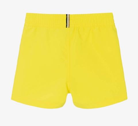 Hugo Boss Yellow Baby Shorts