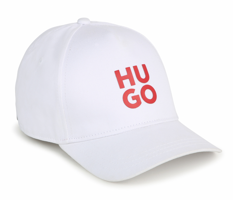Hugo White Boys Cap