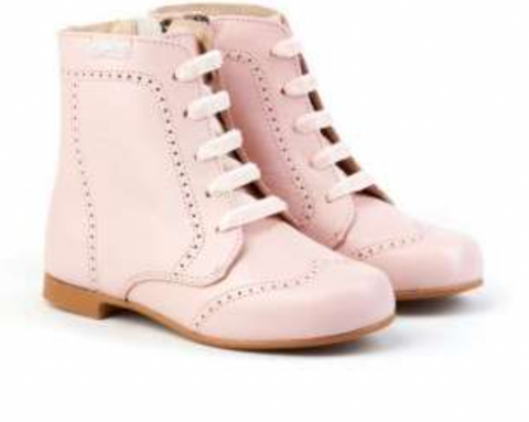 Girls Pink Angelitos Boots
