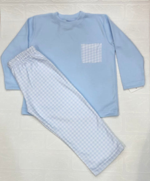 Rapife Boy's Blue Pyjama Set
