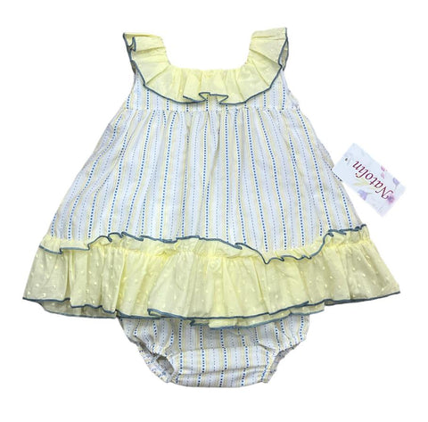 Lor Miral Baby Girl Yellow Dress
