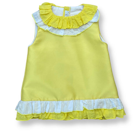 Lor Miral Girls Yellow Dress