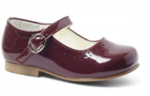 Girl's Burgundy  Mary Jane Shoes ABBEY