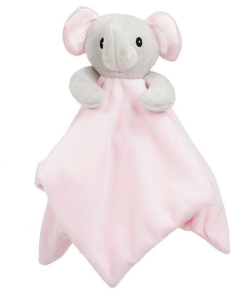 Soft Touch Pink Baby Elephant Comforter